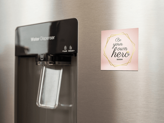 Be Your Own Hero Refrigerator Magnet - beyourownherodesign