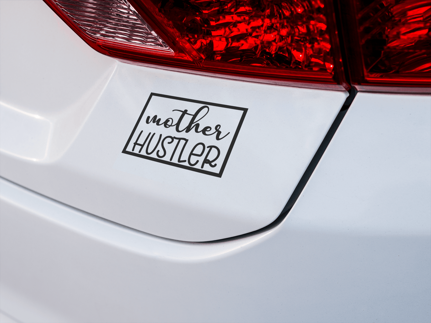 Mother Hustler Kiss-Cut Sticker - beyourownherodesign