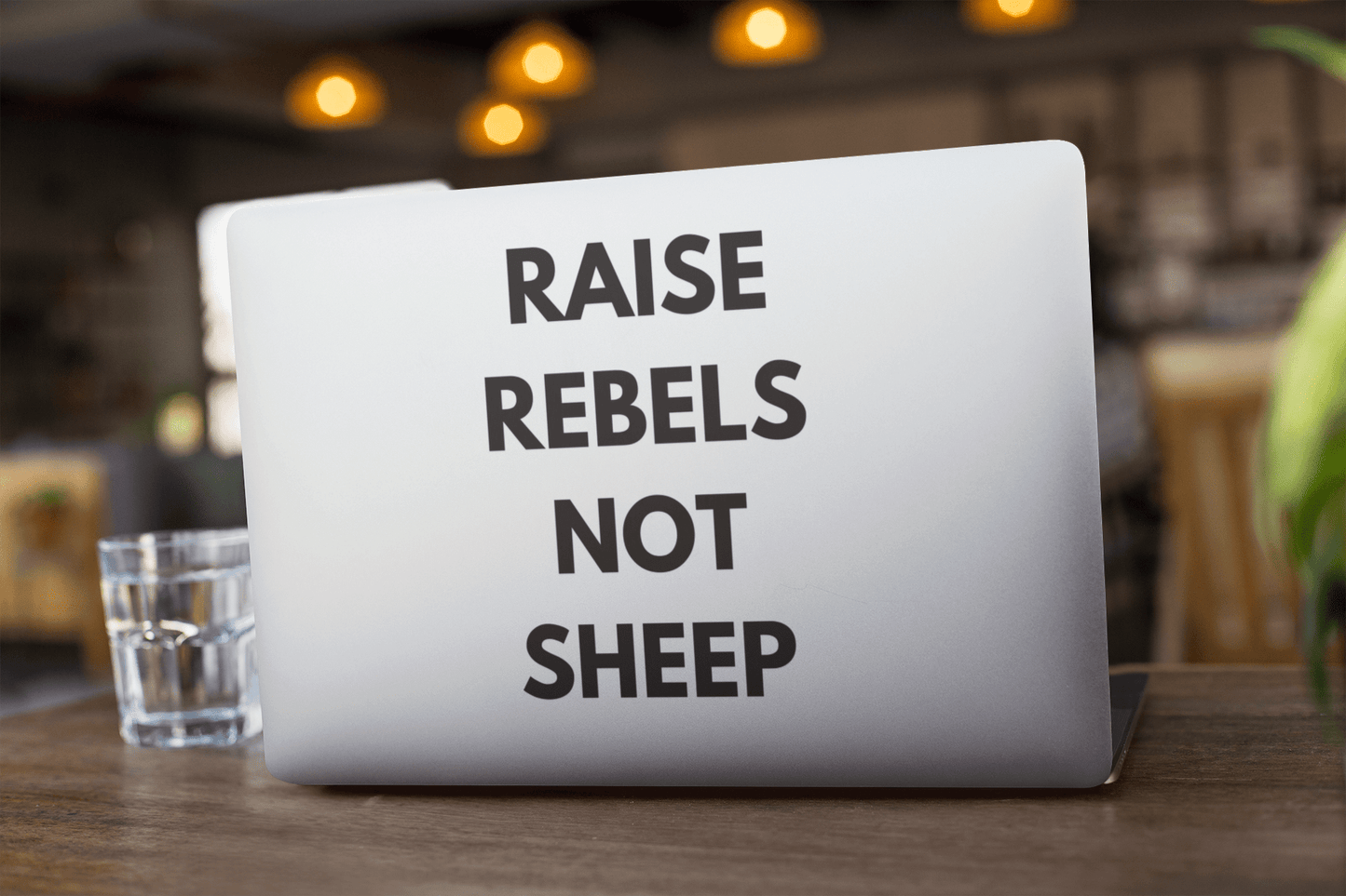 Raise Rebels Not Sheep Kiss-Cut Sticker - beyourownherodesign